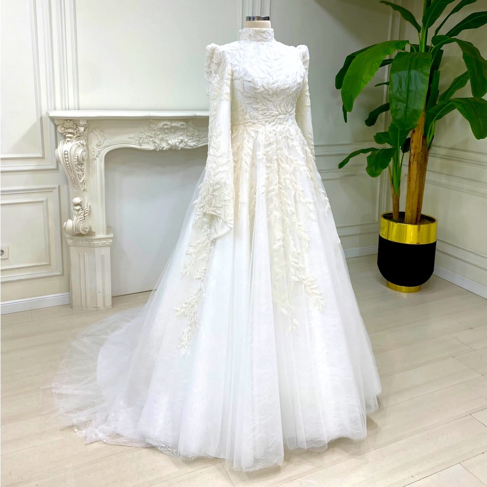 Modest wedding dress